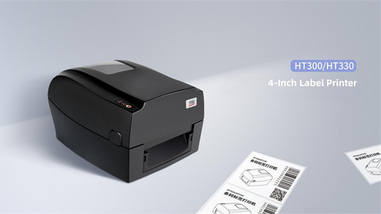 Impresora de etiquetas de transferencia térmica hprt ht300: impresión eficiente de código QR para la detección de dispositivos